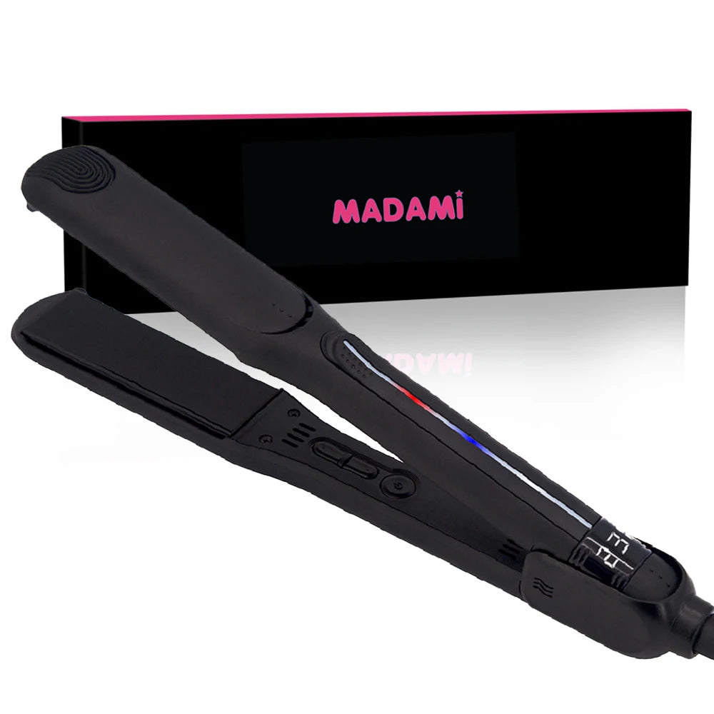 Plancha de cabello profesional con caja de empaque