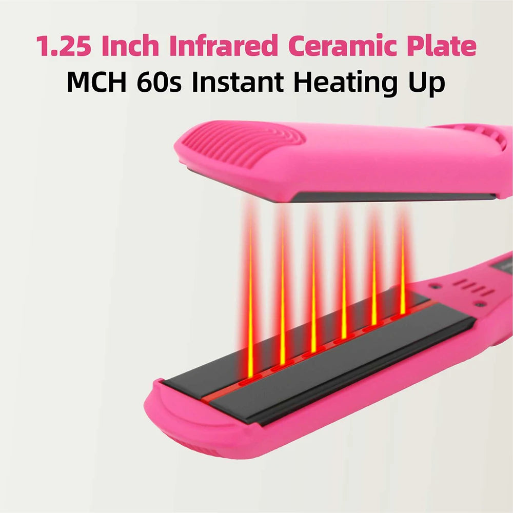 Plancha de cabello profesional - vista lateral